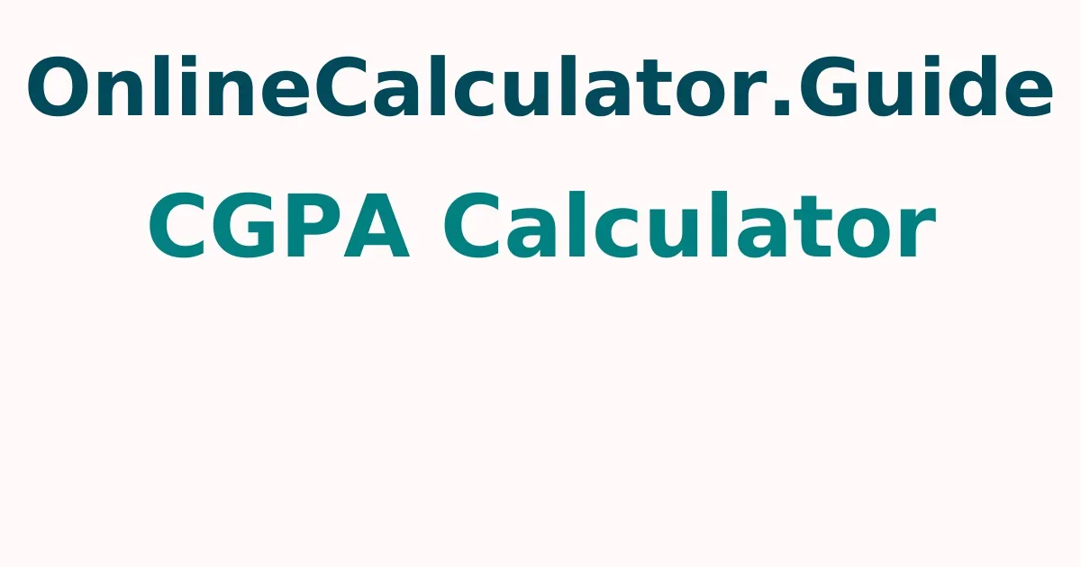 8.2 CGPA to Percentage Calculator