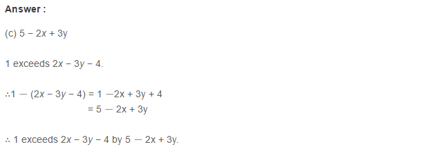 Linear Equation In One Variable RS Aggarwal Class 6 Maths Solutions CCE Test Paper 11.1