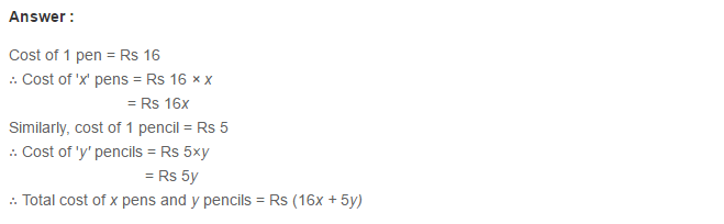 Linear Equation In One Variable RS Aggarwal Class 6 Maths Solutions CCE Test Paper 2.1