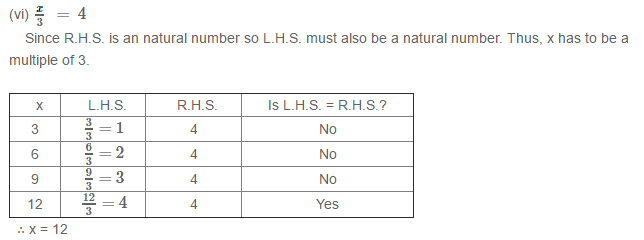 Linear Equation In One Variable RS Aggarwal Class 6 Maths Solutions Ex 9A 1.16