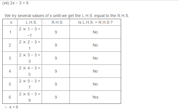 Linear Equation In One Variable RS Aggarwal Class 6 Maths Solutions Ex 9A 1.17