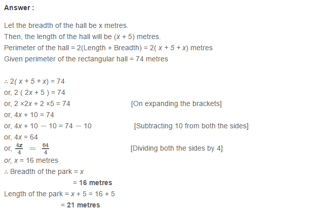 Linear Equation In One Variable RS Aggarwal Class 6 Maths Solutions Ex 9C 1.28