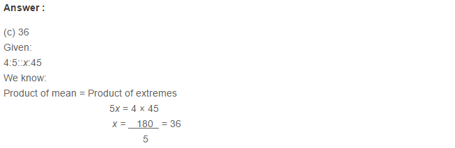 Ratio Proportion and Unitary Method RS Aggarwal Class 6 Maths Solutions CCE Test Paper 14.1