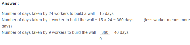 Ratio Proportion and Unitary Method RS Aggarwal Class 6 Maths Solutions Ex 10C 16.1