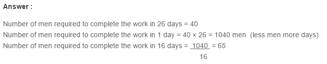 Ratio Proportion and Unitary Method RS Aggarwal Class 6 Maths Solutions Ex 10C 17.1