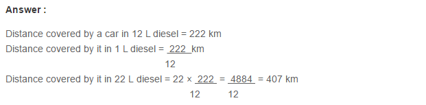 Ratio Proportion and Unitary Method RS Aggarwal Class 6 Maths Solutions Ex 10C 6.1