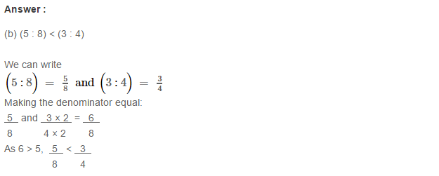 Ratio Proportion and Unitary Method RS Aggarwal Class 6 Maths Solutions Ex 10D 7.1