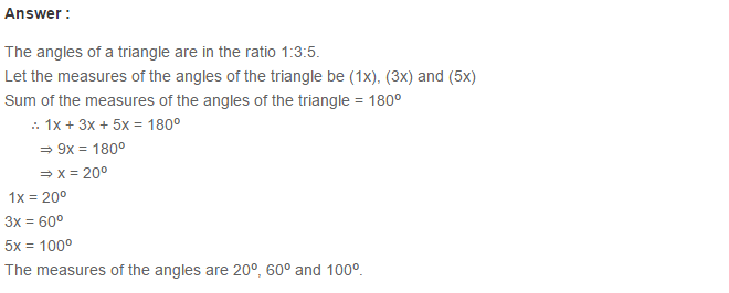 Triangles RS Aggarwal Class 6 Maths Solutions Exercise 16A 3.1