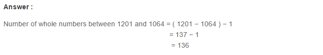 Whole Numbers RS Aggarwal Class 6 Maths Solutions CCE Test Paper 1.1