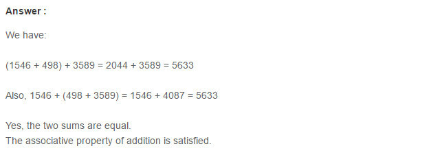 Whole Numbers RS Aggarwal Class 6 Maths Solutions Ex 3B 3.1