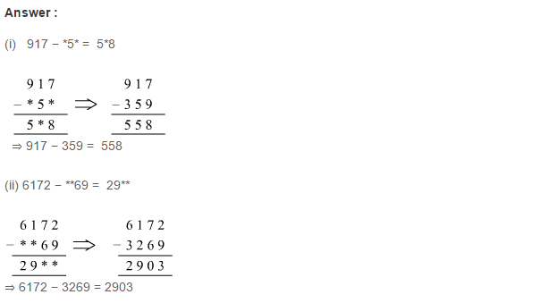 Whole Numbers RS Aggarwal Class 6 Maths Solutions Ex 3C 2.1