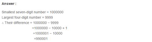 Whole Numbers RS Aggarwal Class 6 Maths Solutions Ex 3C 4.1