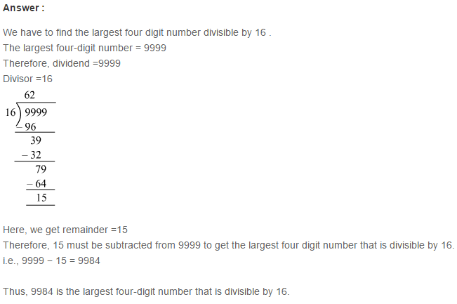 Whole Numbers RS Aggarwal Class 6 Maths Solutions Ex 3E 10.1