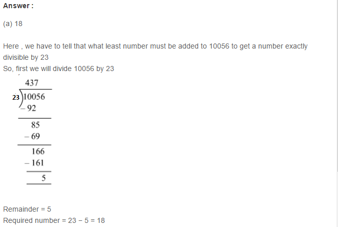 Whole Numbers RS Aggarwal Class 6 Maths Solutions Ex 3F 5.1